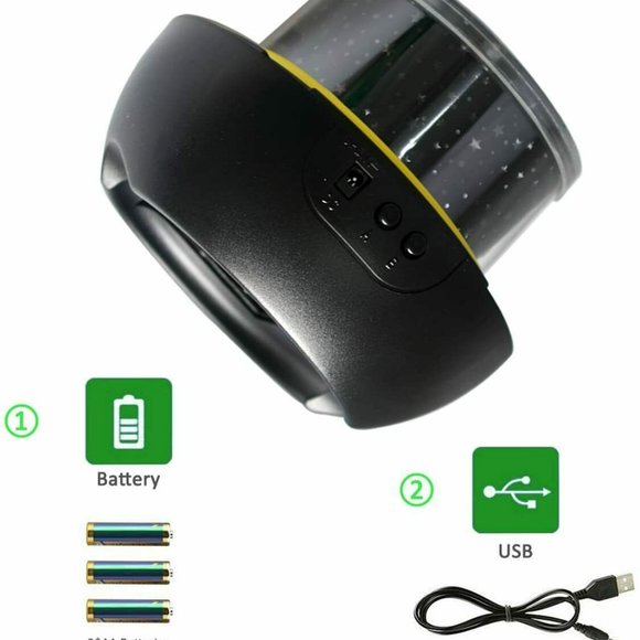 Star/Universe Night Light Projection Lamp -Colorful Magic Lighting - Picture 4 of 7